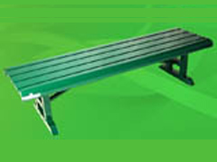 铝合金无靠背休闲椅(长1.8米)