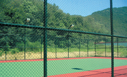 网球场莹光包塑网